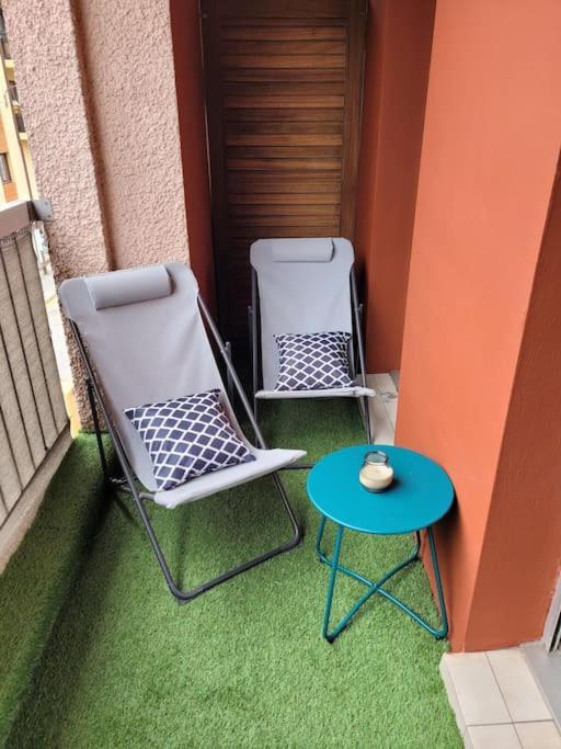 Studio 2 Voyageurs Au Coeur De Ville Sallanches Kültér fotó